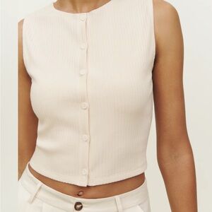 Reformation Marleigh Knit Top